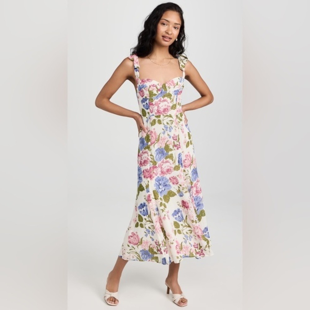 Reformation Nadira Dress in Donna